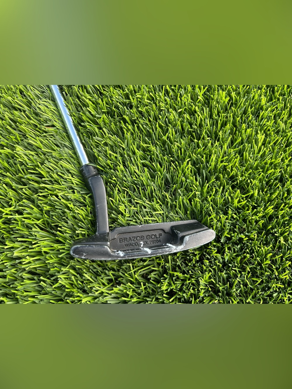 Brazos Golf Putter 35.5" ACT Right-Handed Rare Branding Waco TX Pride Special